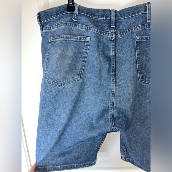 Wrangler Men’s Relaxed Fit American Stonewashed Premium Quality Jean Shorts Sz46 - Picture 7 of 12